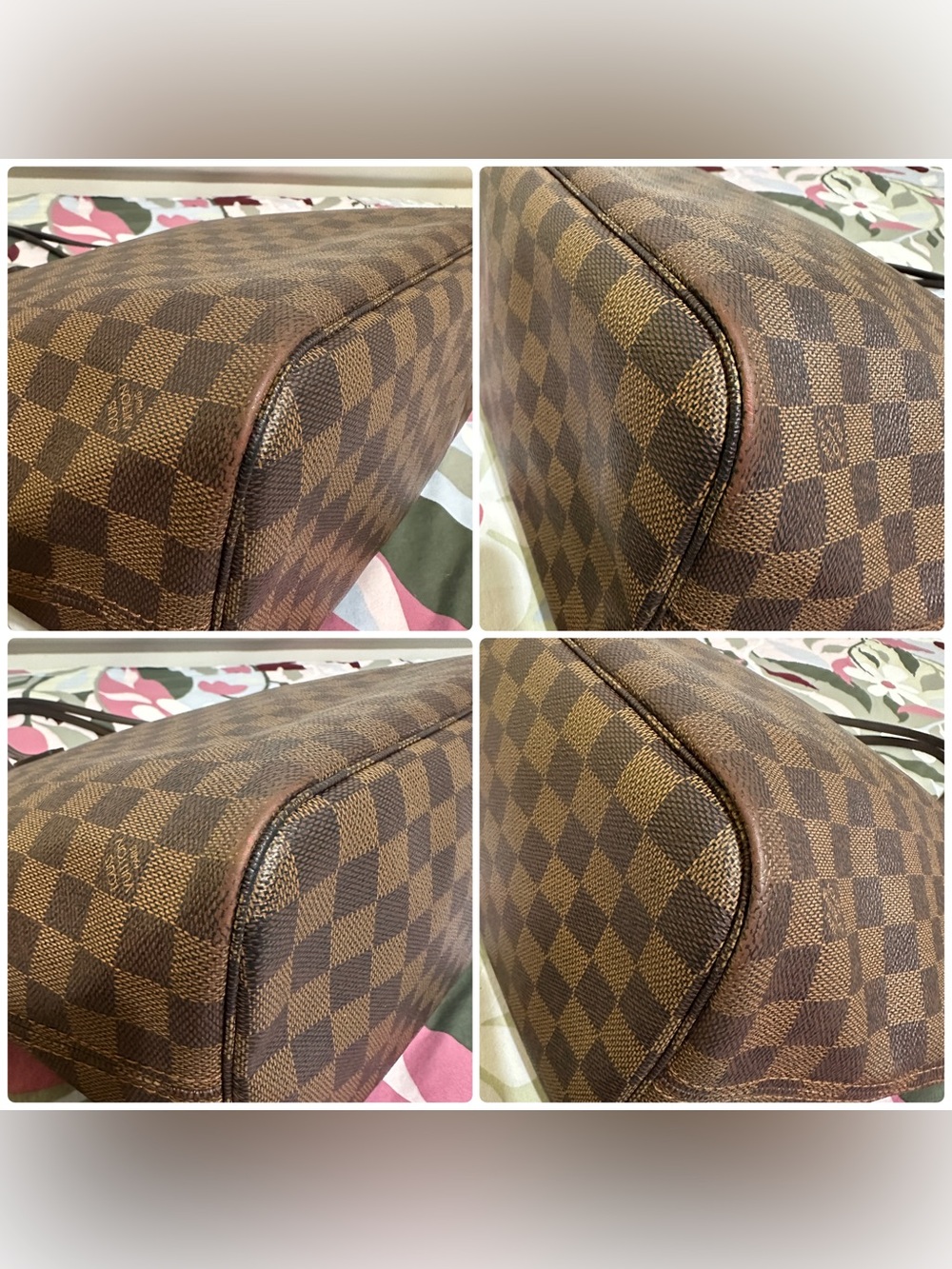 Louis Vuitton Damier Ebene Neverfull MM - Picture 6 of 15